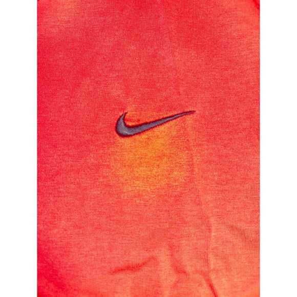 Nike Tank Top Mens Large Red Fitted Training Slim Fit Sleeveless‎ Crew Neck - Picture 2 of 6